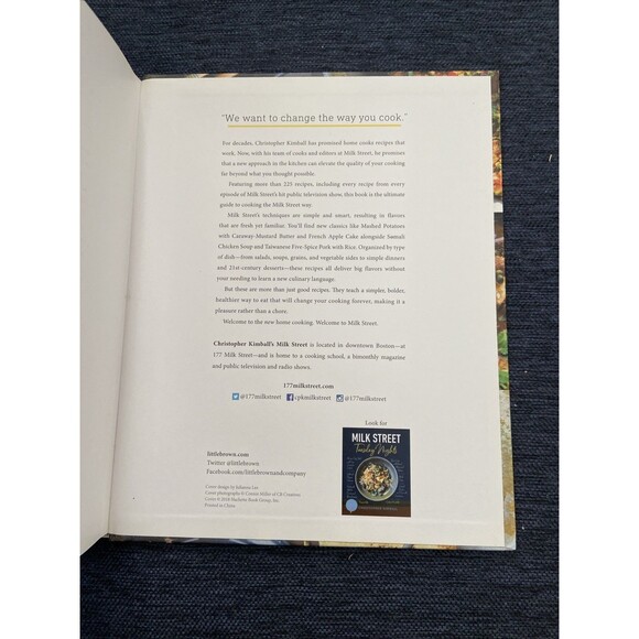 Signed Christopher Kimball, The Complete Milk Street TV Show Cookbook, Hardcover - Picture 4 of 6